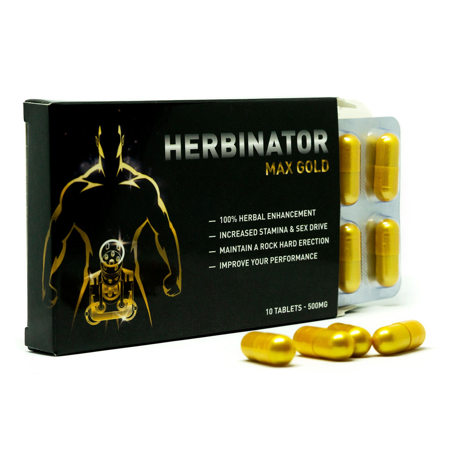 Herbinator Max Gold - 10 stuks