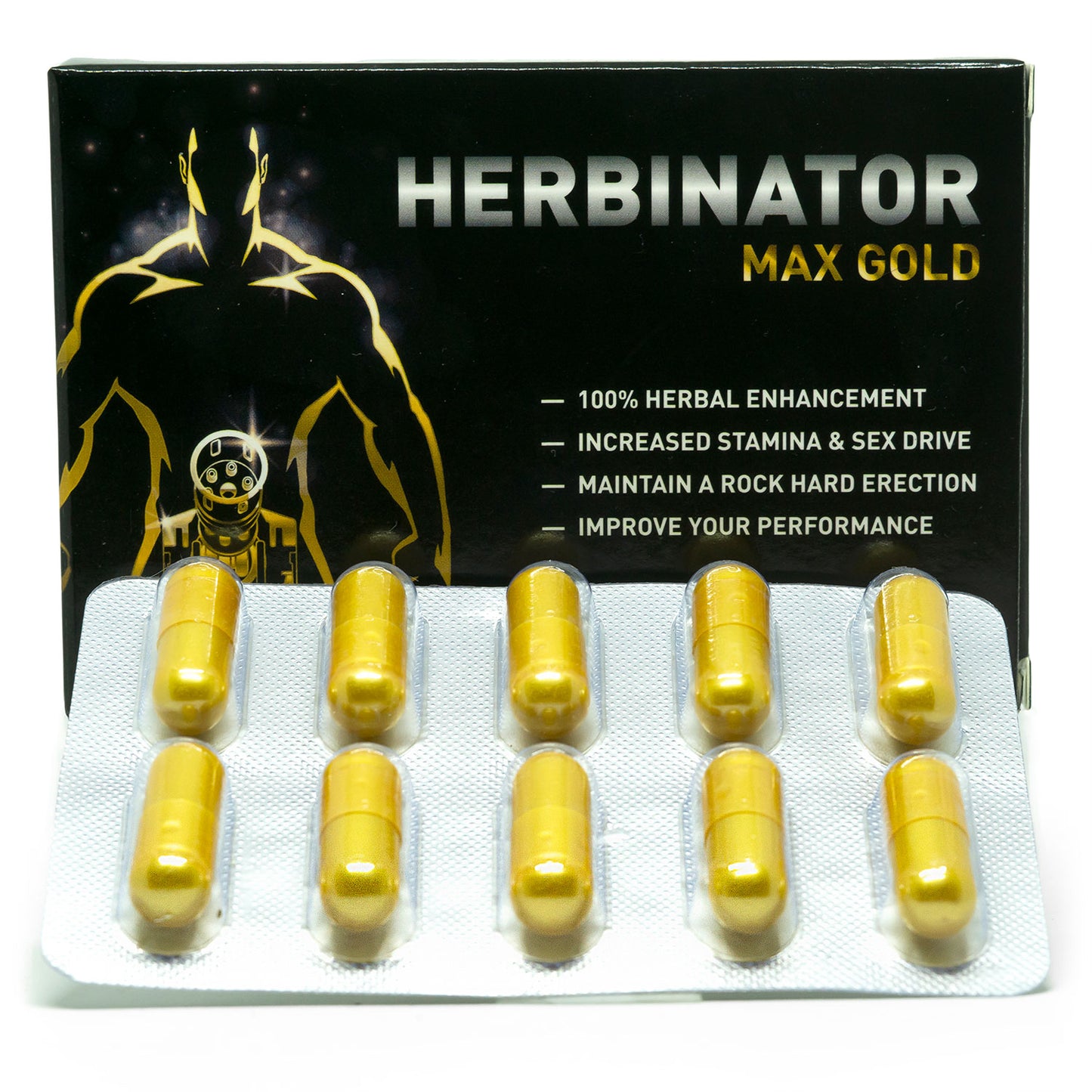 Herbinator Max Gold - 10 stuks