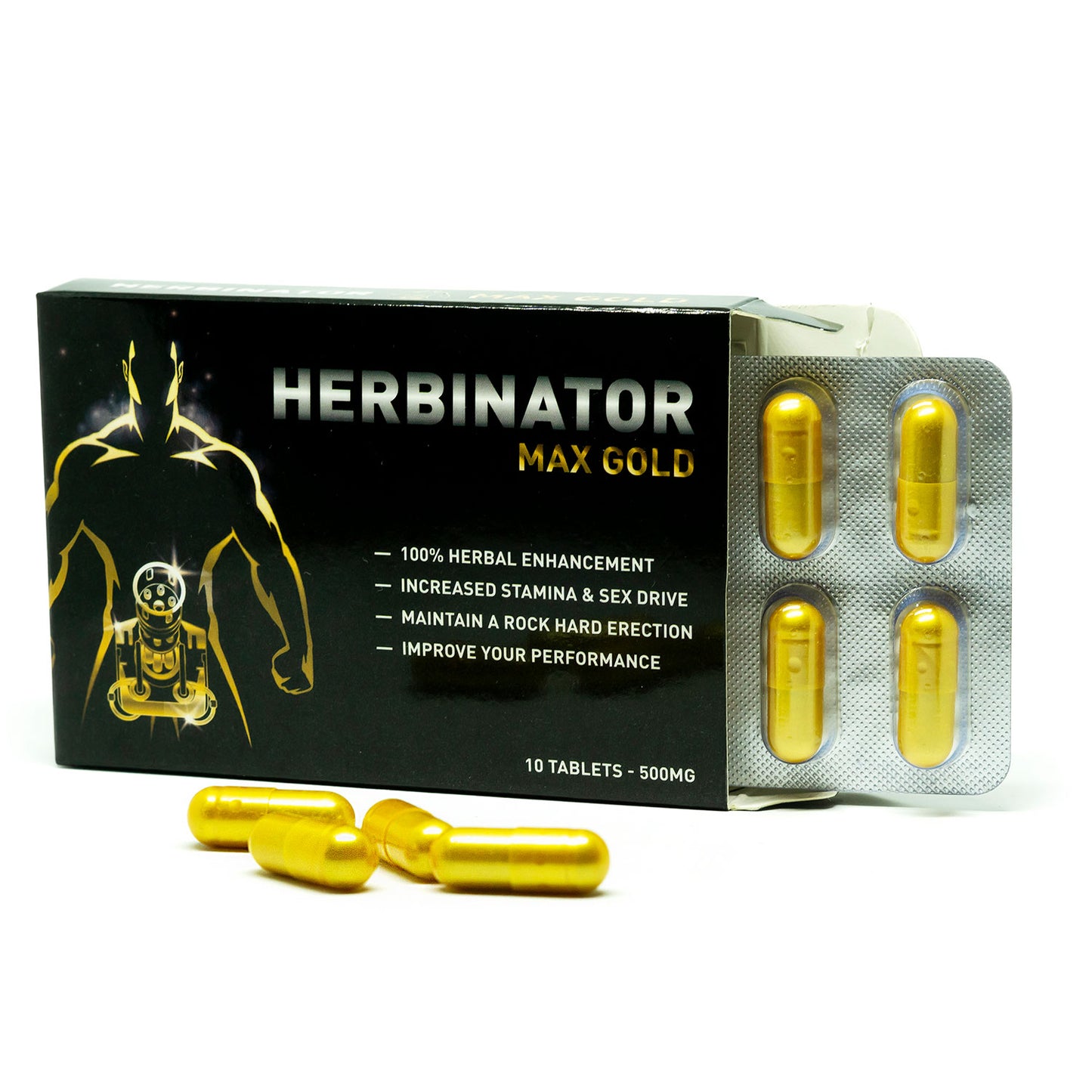 Herbinator Max Gold - 10 stuks