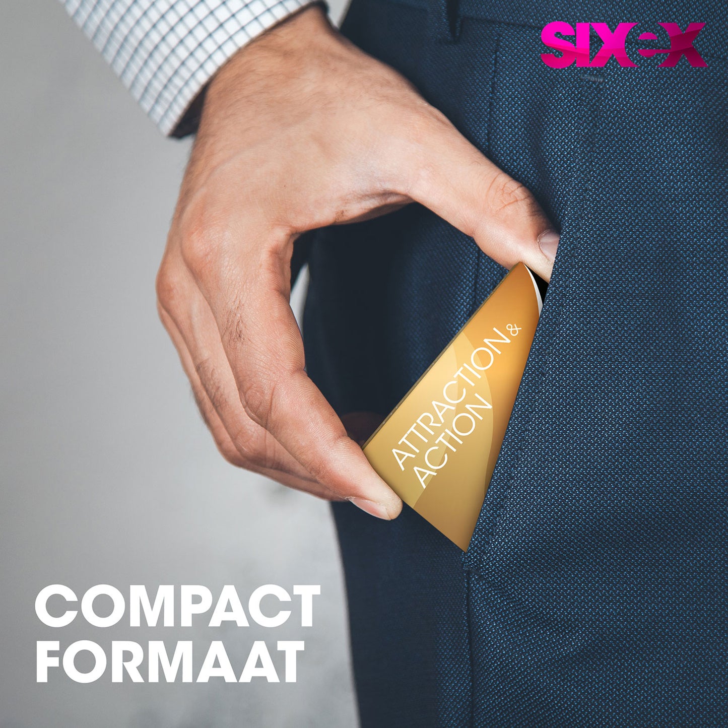 Sixex - Attractie &amp; Actie - 6 Stuks - Goud