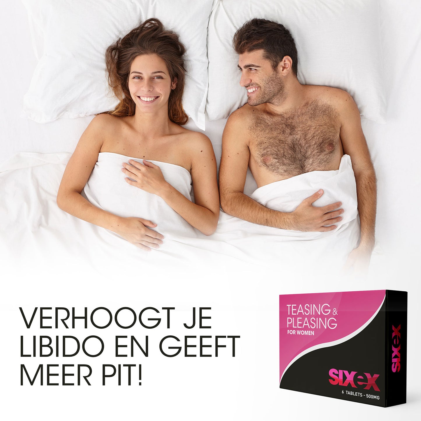 Sixex - Teasing &amp; Pleasing - Voor Vrouwen - 6 Stuks - Roze